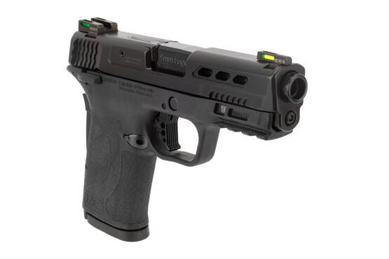Smith and Wesson M&P9 Shield EZ performance Center features an upgraded trigger